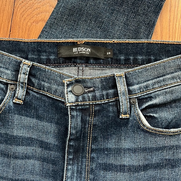 HUDSON Side Stripe Skinny Blue Jean - Picture 7 of 12